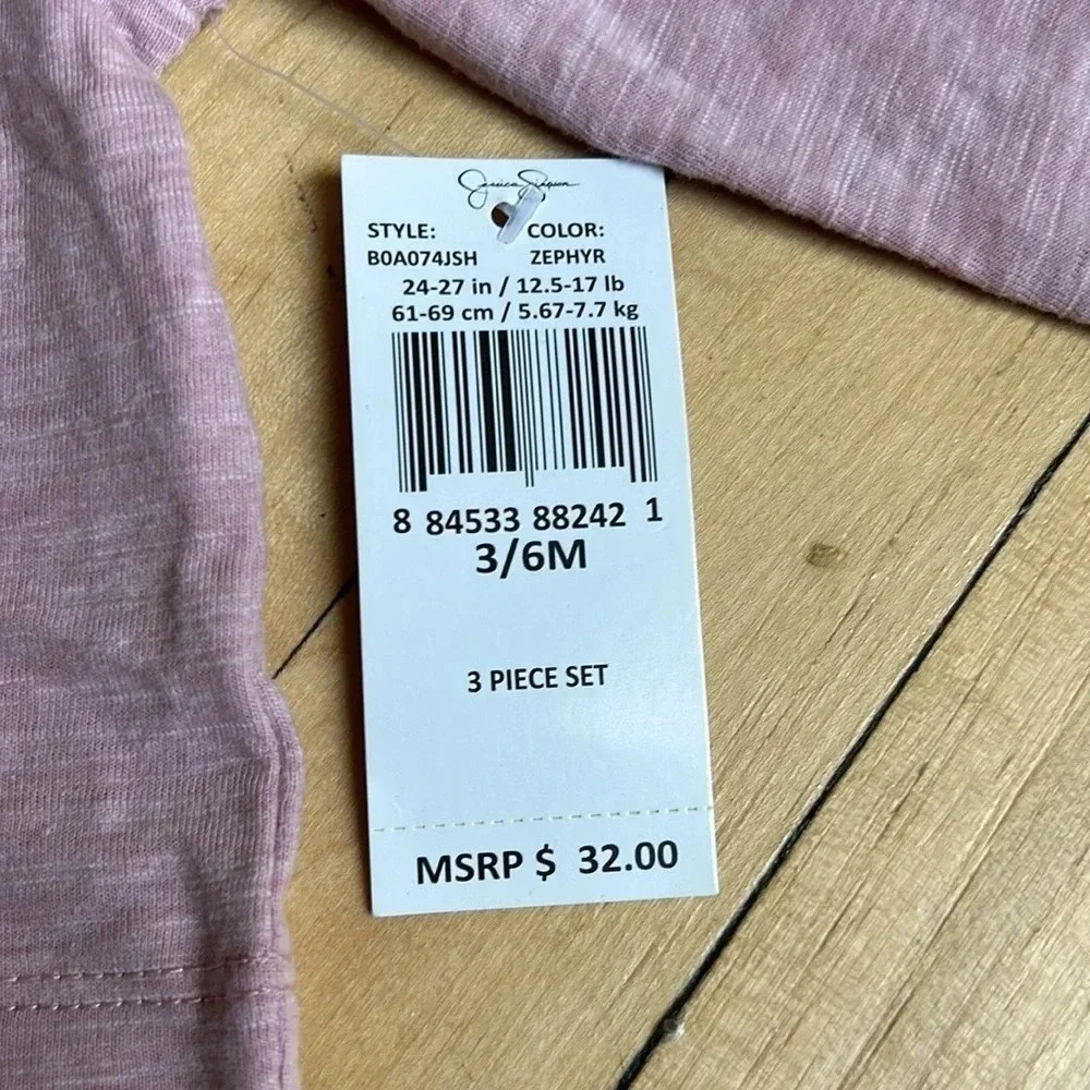 Jessica Simpson Baby Girl Long Sleeve Shirt Pink | Baby Girl Shirt | Baby Girl